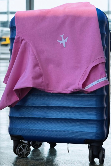 Koszulka dla kochających latać samolotem dla podróżników podróże samolot unisex oversize