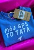 Bluza mój gps to tata podróżnicza dla dziecka - dla osób kochających podróże dzień taty