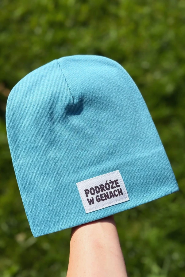 Morska czapka prążek – „Podróże w genach”