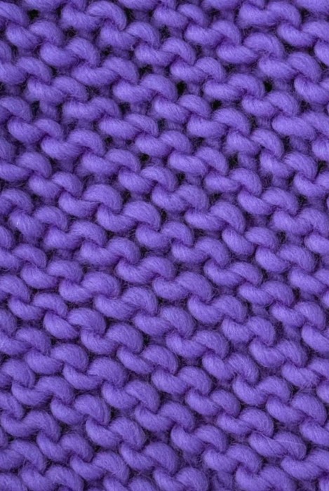 Rękodzielniczy komin Merino w kolorze fioletowym, oddychający i termoaktywny, na zamówienie handmade
