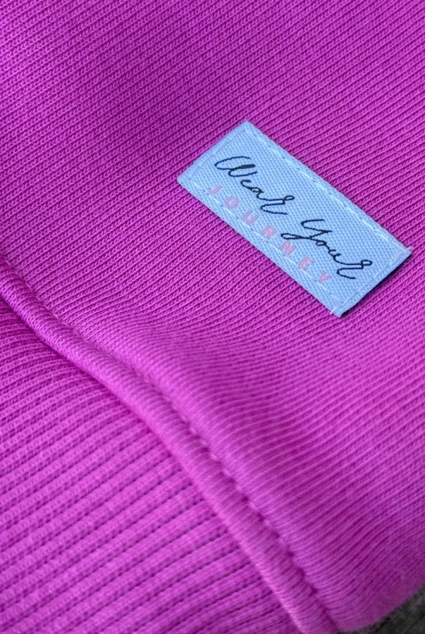 Bluza damska polskiej produkcji dla kobiety oversize różowa.jpg