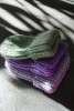 Czapka 100% Merino w kolorze fioletowym, rękodzielniczy produkt szyty w Polsce