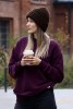 Czekoladowa czapka Merino handmade, naturalna i miękka, lokalna produkcja