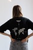 Czarna koszulka oversize unisex dla podróżnika idealna na prezent dla osoby kochającej podróżowanie po świecie