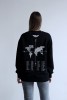 Bluza oversize unisex dla podróżnika zaznaczanie odwiedzonych krajów podróże zwiedzanie świata samodzielnie zaznacz odwiedzone miejsca