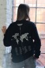 Bluza oversize unisex dla podróżnika zaznaczanie odwiedzonych krajów podróże zwiedzanie świata samodzielnie zaznacz odwiedzone miejsca