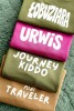 Dziecięca bluza oversize w kolorze niebieskim z napisem JOURNEY KIDDO dla małych podróżników