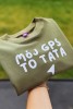 Bluza mój gps to tata podróżnicza dla dziecka - dla osób kochających podróże dzień taty