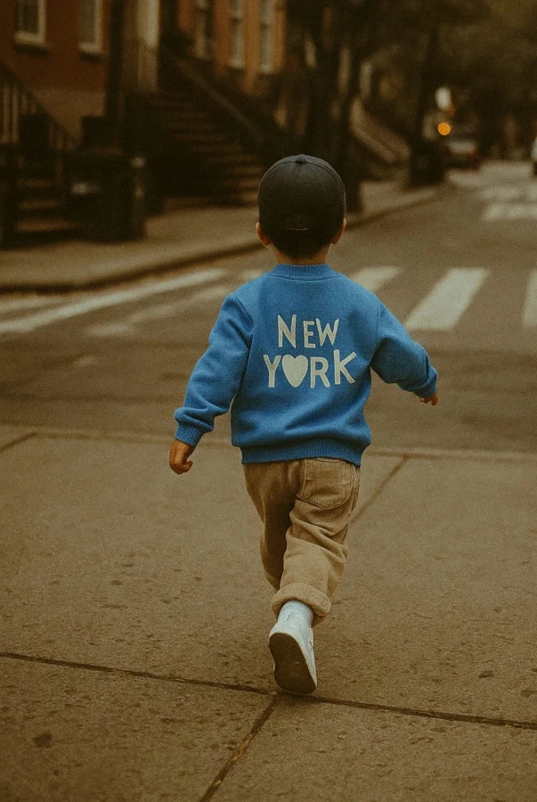 Bluza NEW YORK dla zakochanych w Nowym Jorku dziecięca podróże do Stanów Zjednoczonych USA