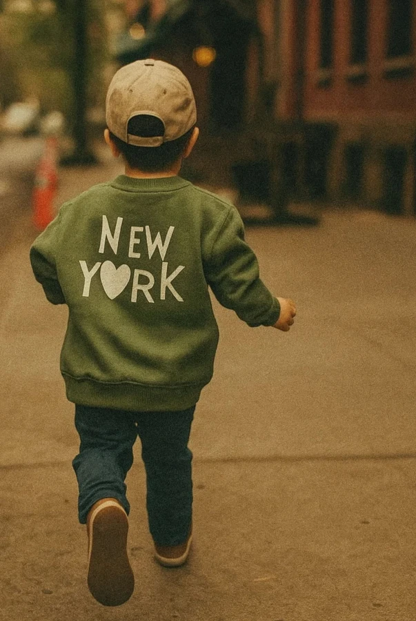 Bluza NEW YORK dla zakochanych w Nowym Jorku dziecięca podróże do Stanów Zjednoczonych USA