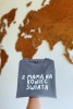 Bluza dziecięca oversize Z mamą na koniec świata podróże zielona polska produkcja