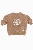 Bluza dziecięca oversize personalizowana z własnym napisem wpisz własny napis unikatowa bluza