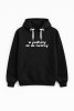 Bluza unisex z kapturem W podróży mi do twarzy w kolorze czarnym dla podróżników podróże wyjazdy