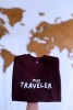 Bluza dziecięca Mini Traveler dla małego podróżnika rodzinne podróżowanie po świecie krój oversize różne kolory