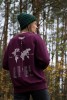 Bluza oversize unisex dla podróżnika zaznaczanie odwiedzonych krajów podróże zwiedzanie świata samodzielnie zaznacz odwiedzone miejsca