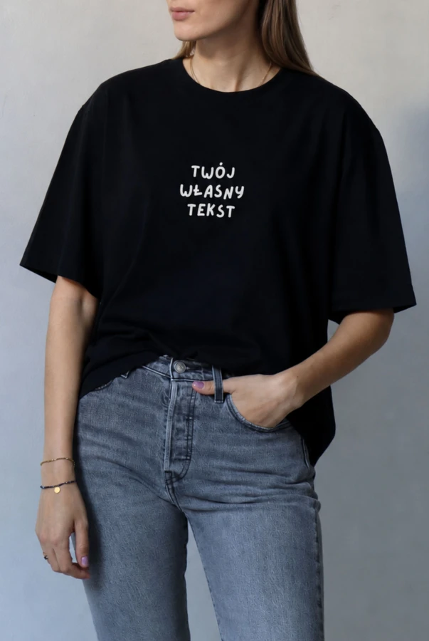 Koszulka unisex z własnym napisem - personalizacja - koszulka dla podróżnika